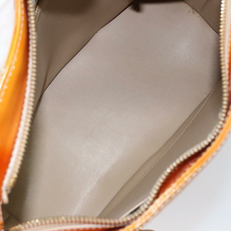 【日本直送】路易威登 Monogram Vernis Houston 手提包 米色 M91004 LV 正品 BA6311-10