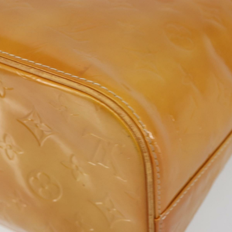 【日本直送】路易威登 Monogram Vernis Houston 手提包 米色 M91004 LV 正品 BA6311-15