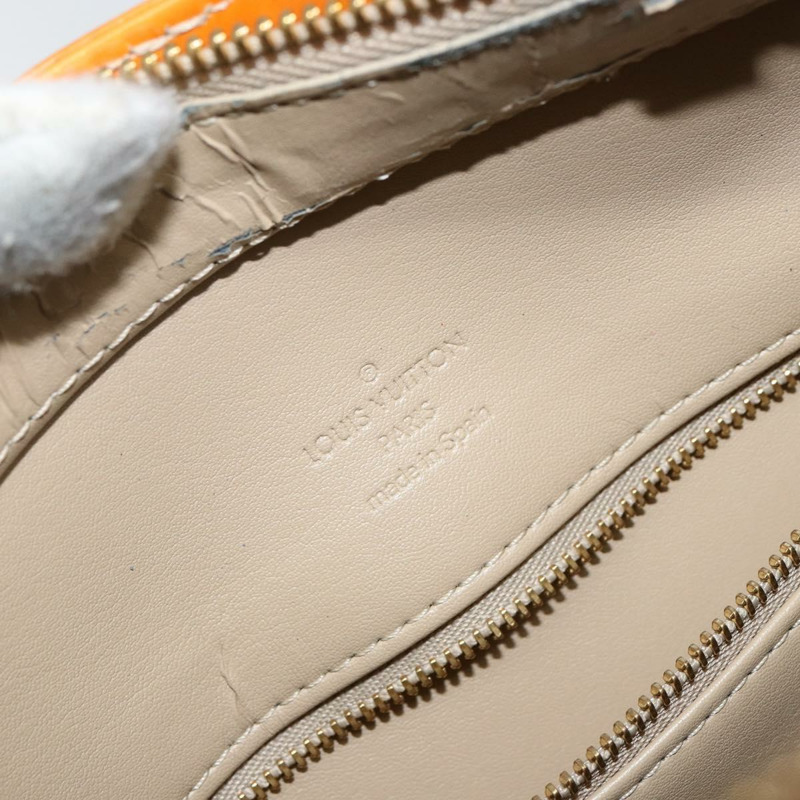 【日本直送】路易威登 Monogram Vernis Houston 手提包 米色 M91004 LV 正品 BA6311-18