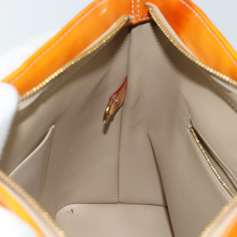 【日本直送】路易威登 Monogram Vernis Houston 手提包 米色 M91004 LV 正品 BA6311-20