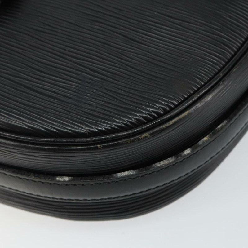 【日本直送】路易威登 Epi Jeune Fille MM 單肩包黑色 M52152 LV 正品 144505-7