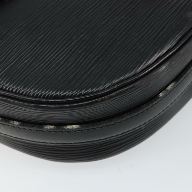 【日本直送】路易威登 Epi Jeune Fille MM 單肩包黑色 M52152 LV 正品 144505-14