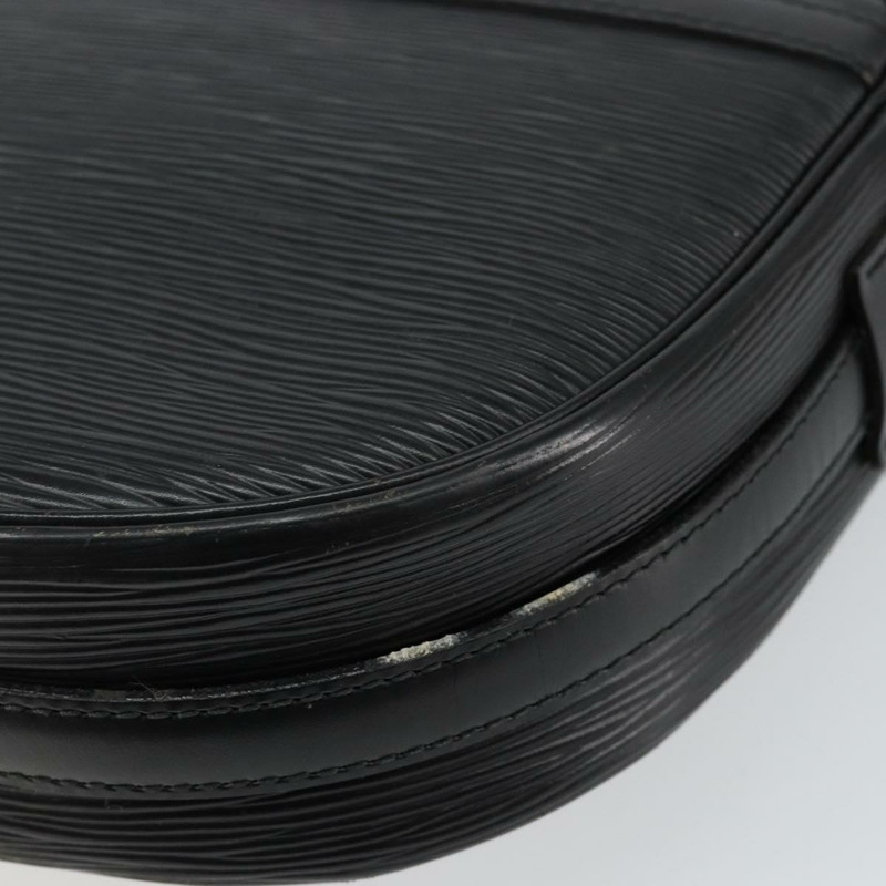 【日本直送】路易威登 Epi Jeune Fille MM 單肩包黑色 M52152 LV 正品 144505-15