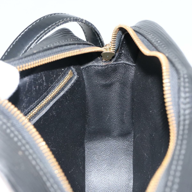 【日本直送】路易威登 Epi Jeune Fille MM 單肩包黑色 M52152 LV 正品 144505-19