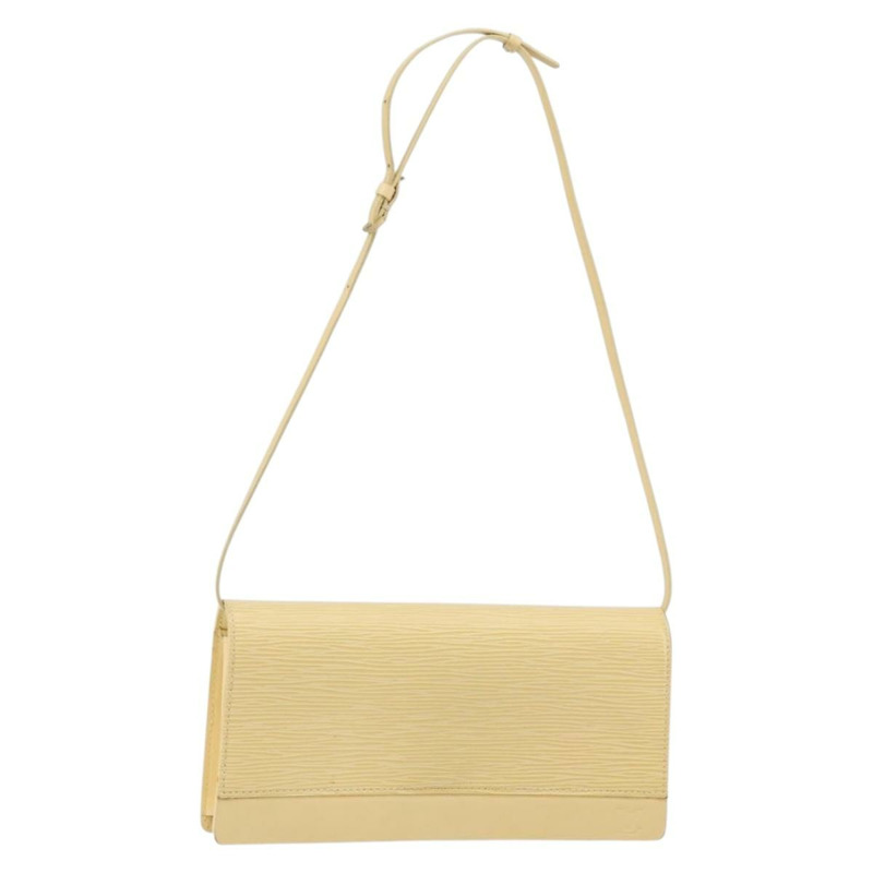 【日本直送】路易威登 Epi 皮革 Honfleur 單肩包香草 M5273A LV 正品 144438-0