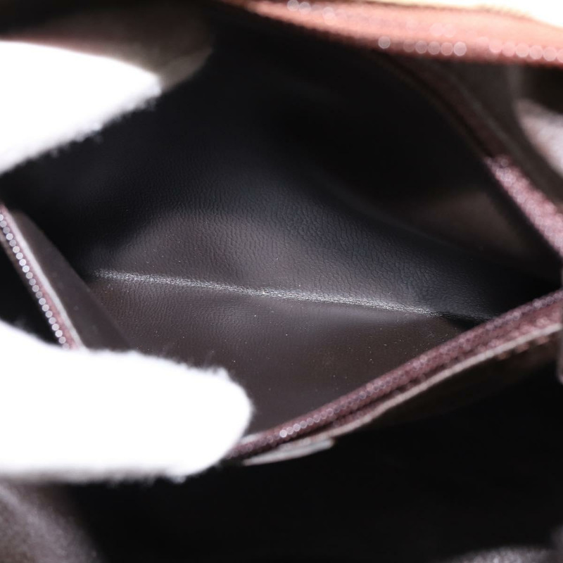 【日本直送】BURBERRY Nova 格紋雙肩包 PVC 米色 金色 正品 144466-11