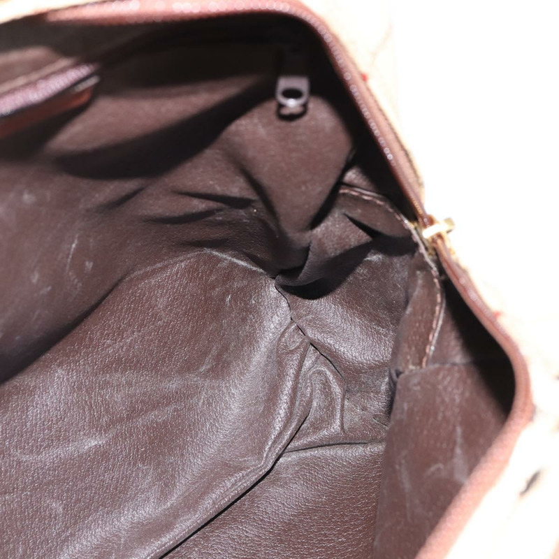 【日本直送】BURBERRY Nova 格紋雙肩包 PVC 米色 金色 正品 144466-17