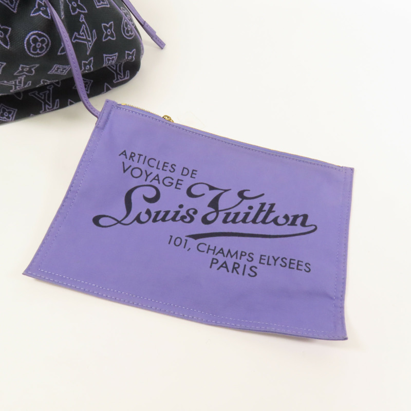 LOUIS VUITTON 帆布Cabas Ipanema PM金扣肩背袋-7