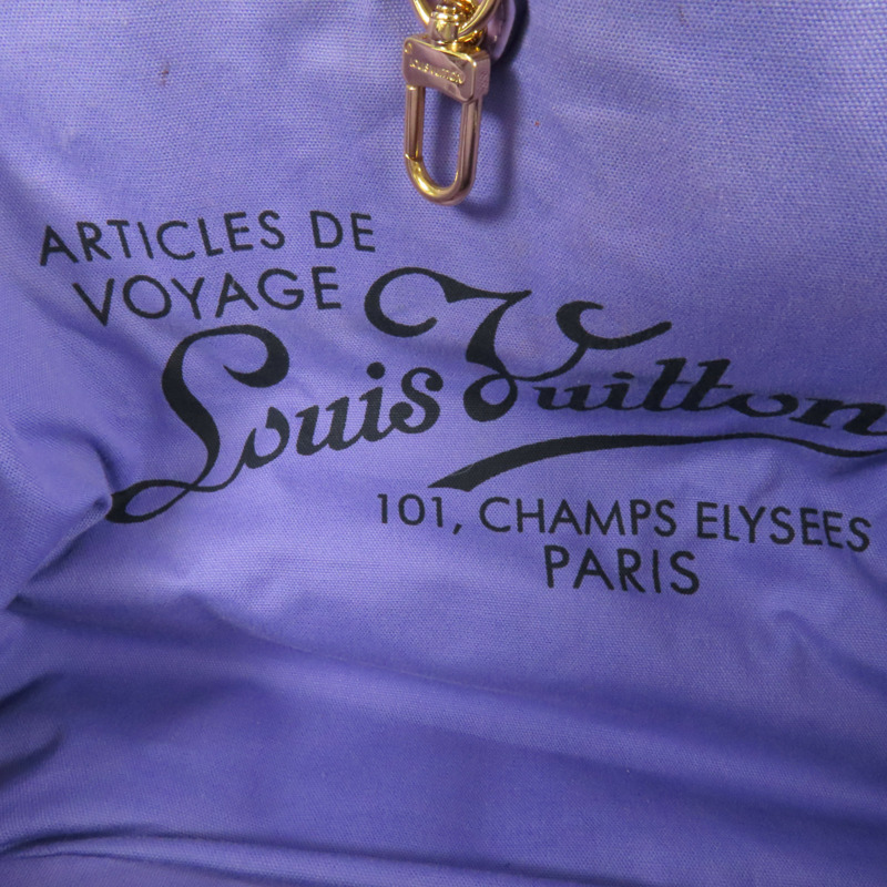 LOUIS VUITTON 帆布Cabas Ipanema PM金扣肩背袋-8