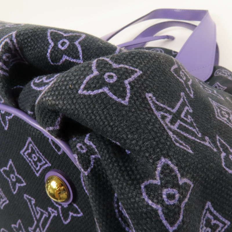 LOUIS VUITTON 帆布Cabas Ipanema PM金扣肩背袋-13