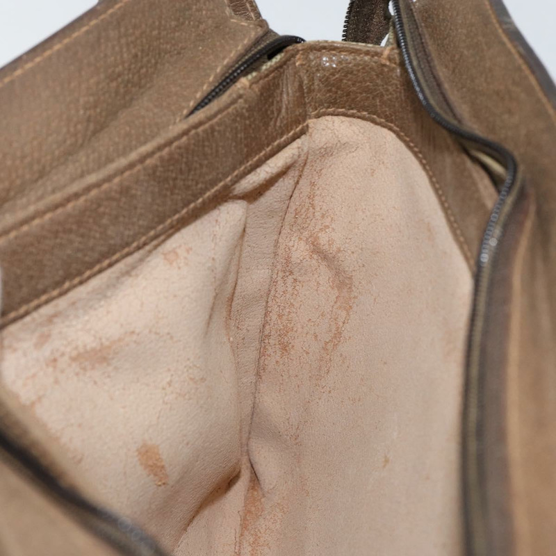 【日本直送】GUCCI GG Supreme Web Sherry Line 手提包 PVC 米色 金色 14 02 013 正品 144420-18