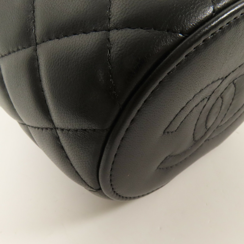 CHANEL 牛皮皮革Chain Shoulder金扣手挽肩背兩用袋-14