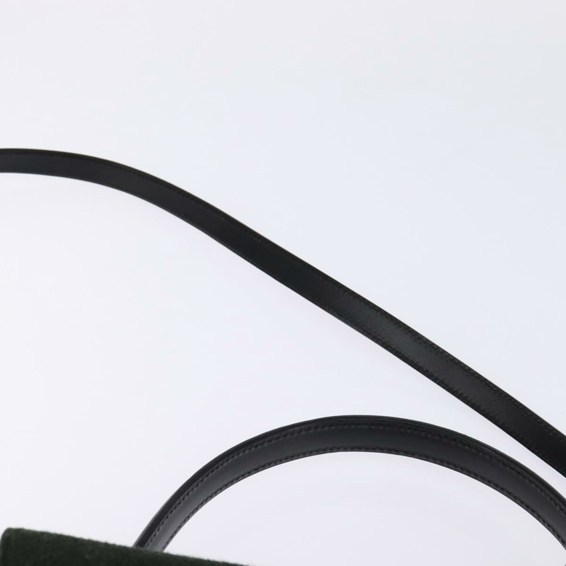 【日本直送】GUCCI 手提包 毛氈 兩用 卡其色 銀色 正品 144382-14