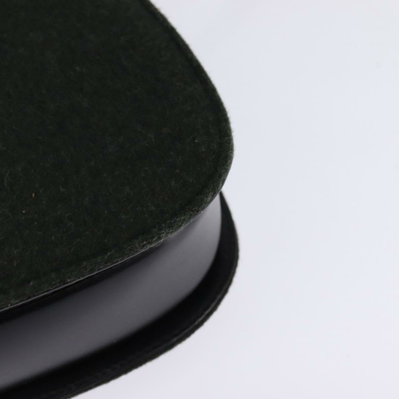 【日本直送】GUCCI 手提包 毛氈 兩用 卡其色 銀色 正品 144382-17