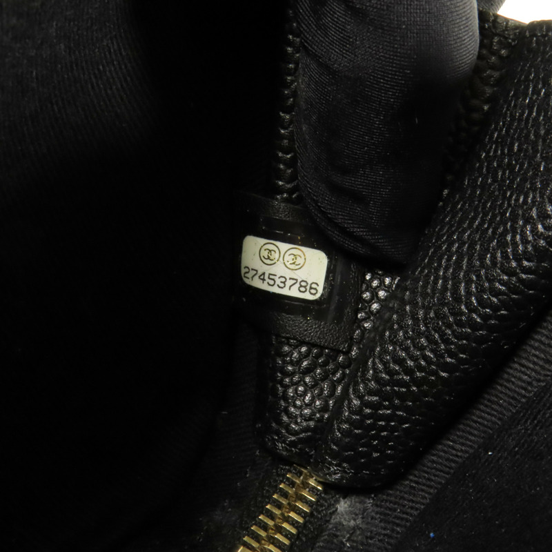 CHANEL 牛皮皮革Chain Shoulder金扣肩背袋-9