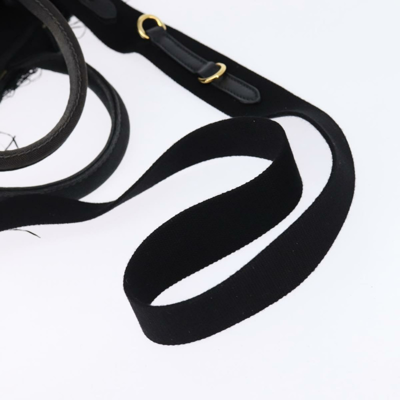 【日本直送】PRADA 籃子包 手提包 拉菲草編織 兩用 黑色 金色 正品 144390-8