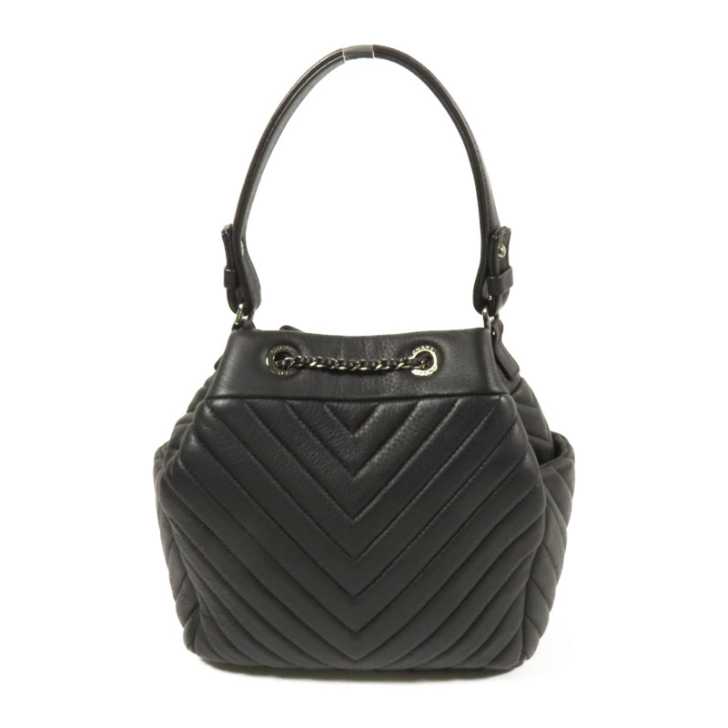 CHANEL 牛皮皮革2 Way Shoulder Bucket Bag手挽肩背兩用袋-1