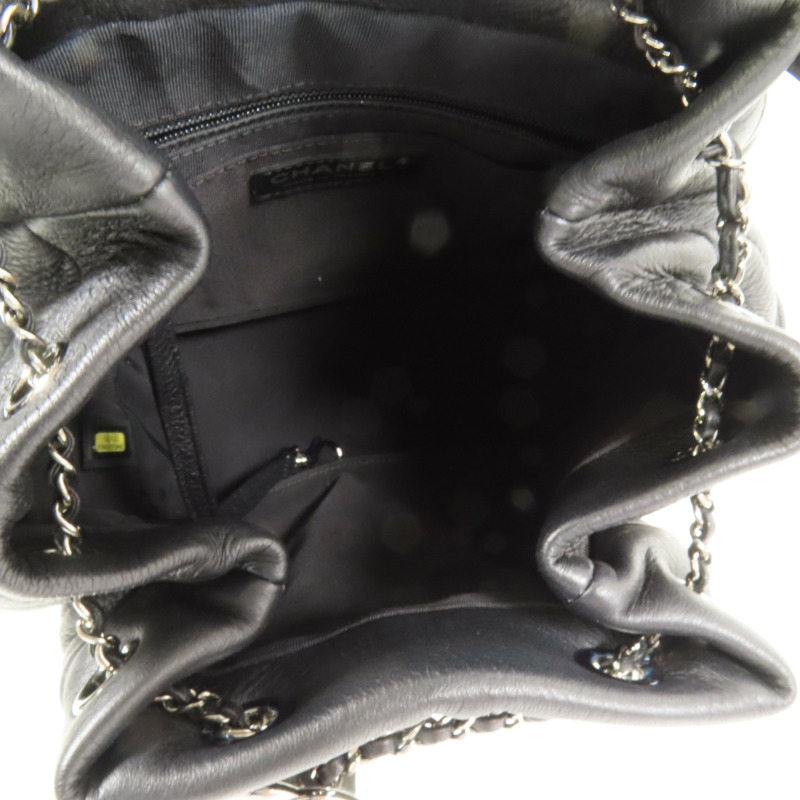 CHANEL 牛皮皮革2 Way Shoulder Bucket Bag手挽肩背兩用袋-5