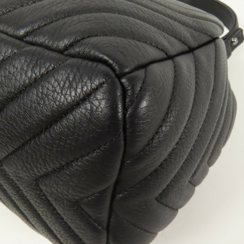 CHANEL 牛皮皮革2 Way Shoulder Bucket Bag手挽肩背兩用袋-13