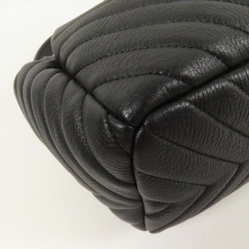 CHANEL 牛皮皮革2 Way Shoulder Bucket Bag手挽肩背兩用袋-14