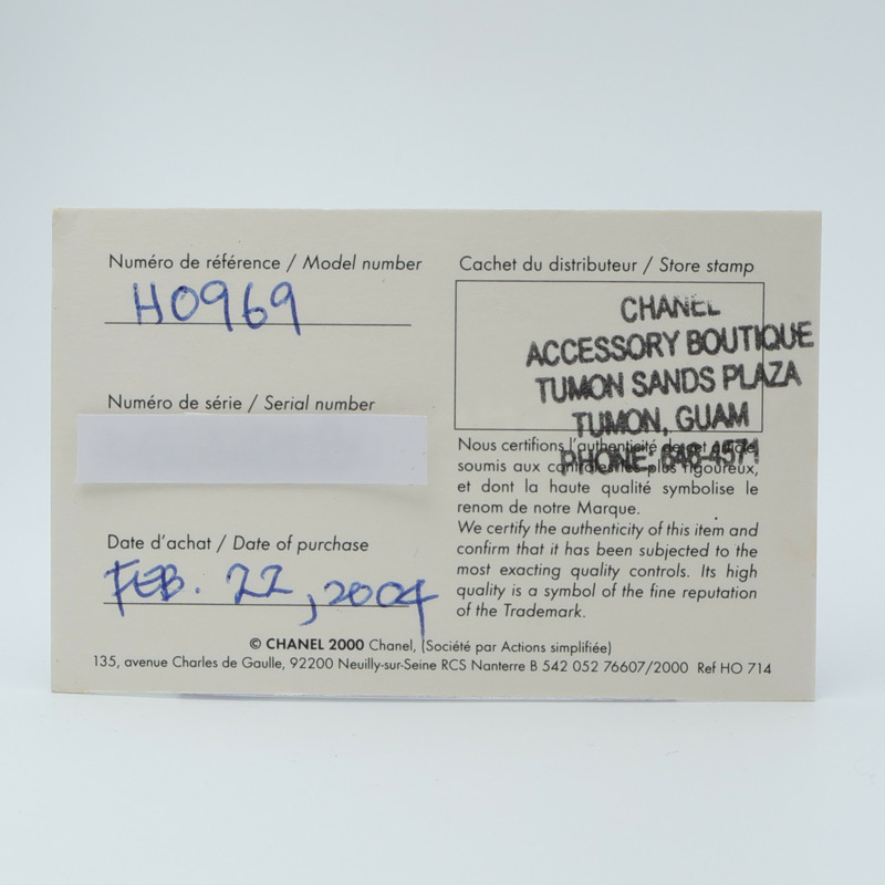 CHANEL J12 H0969-11