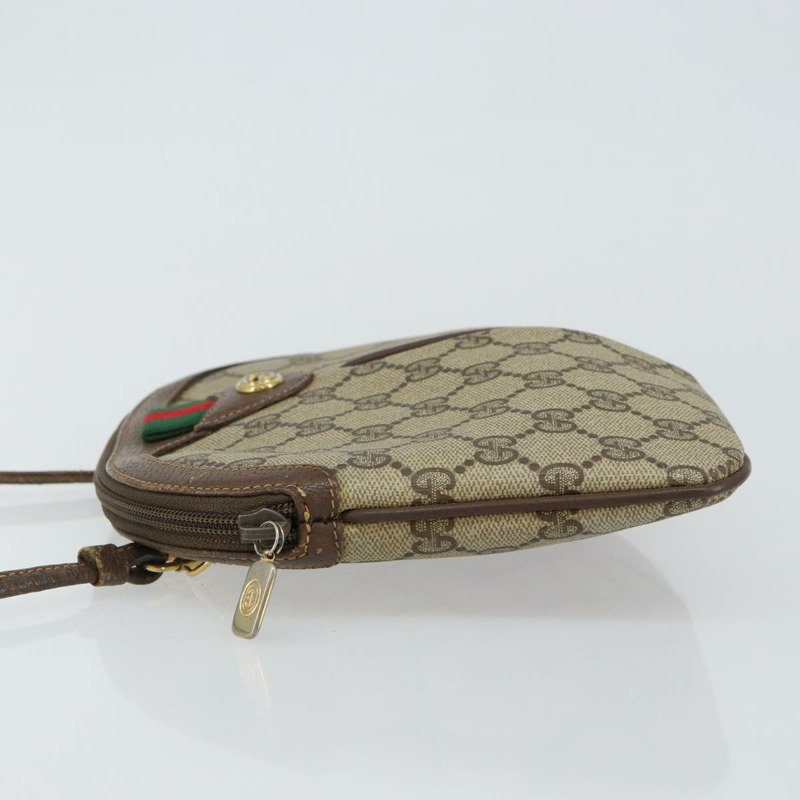 【日本直送】GUCCI GG Supreme Web Sherry Line 手提包 PVC 米色 金色 904 02 047 正品 144351-3