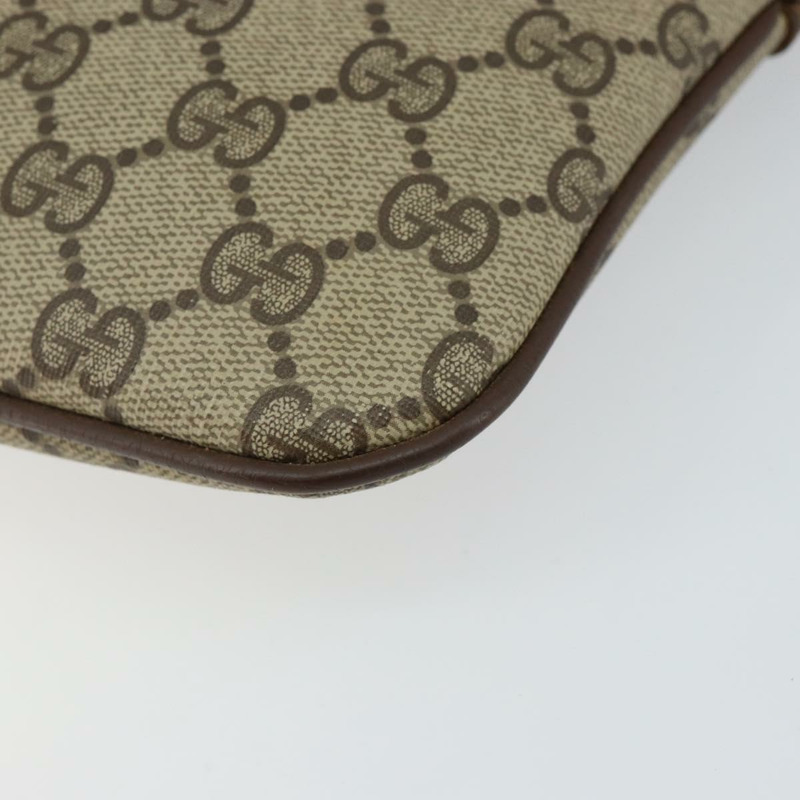 【日本直送】GUCCI GG Supreme Web Sherry Line 手提包 PVC 米色 金色 904 02 047 正品 144351-13