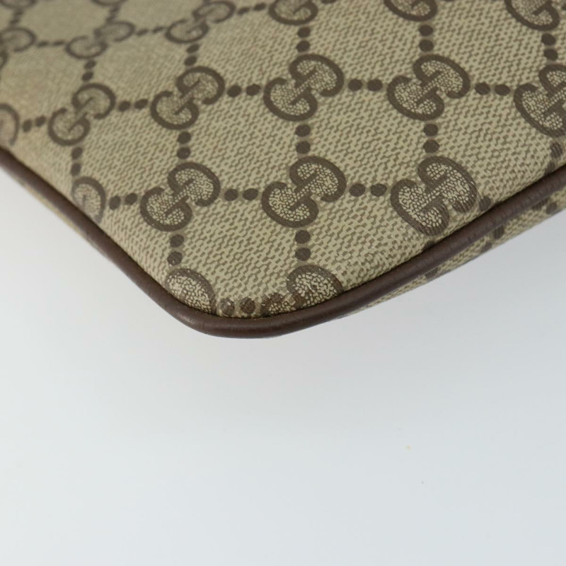 【日本直送】GUCCI GG Supreme Web Sherry Line 手提包 PVC 米色 金色 904 02 047 正品 144351-14