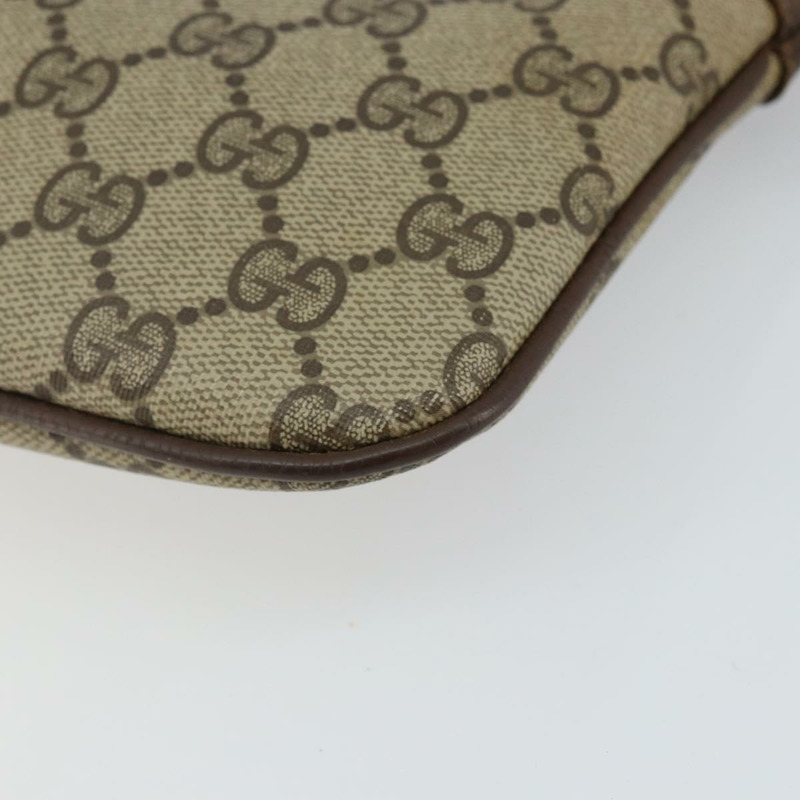 【日本直送】GUCCI GG Supreme Web Sherry Line 手提包 PVC 米色 金色 904 02 047 正品 144351-15