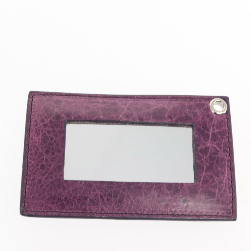 【日本直送】BALENCIAGA Matelasse 手提包 皮革 紫色 銀色 168031 正品 144433-23