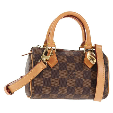 路易威登 Damier Ebene 迷你 Speedy 手提包 LV 正品 137150S