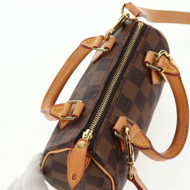 【日本直送】路易威登 Damier Ebene 迷你 Speedy 手提包 LV 正品 137150S-5