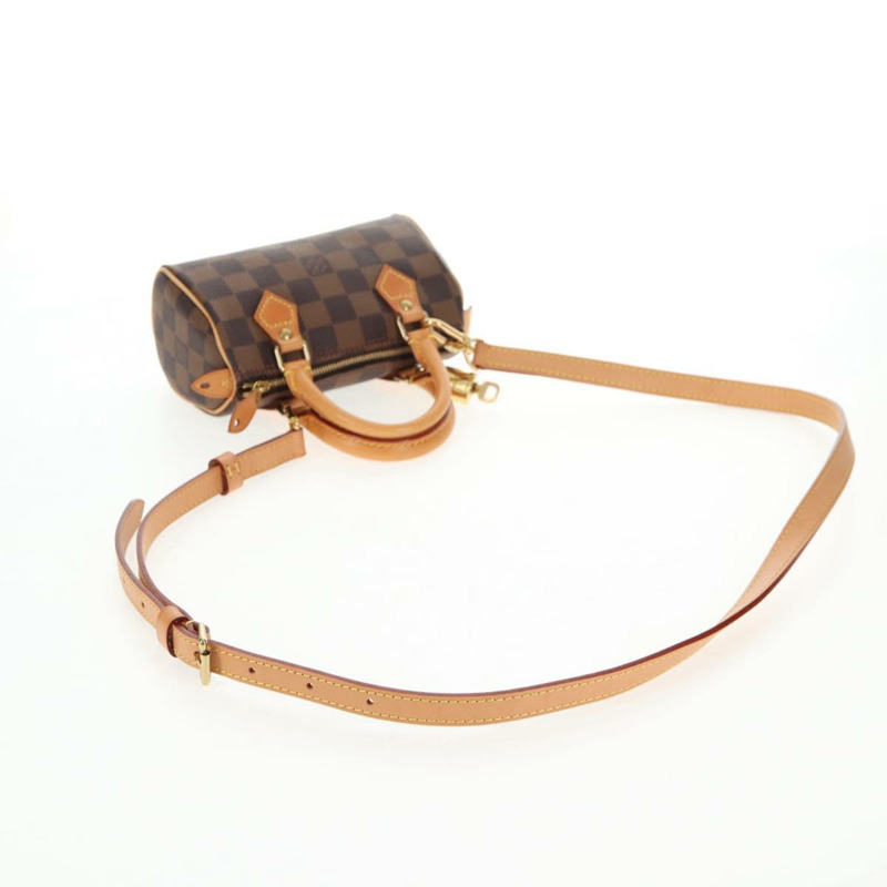 【日本直送】路易威登 Damier Ebene 迷你 Speedy 手提包 LV 正品 137150S-7