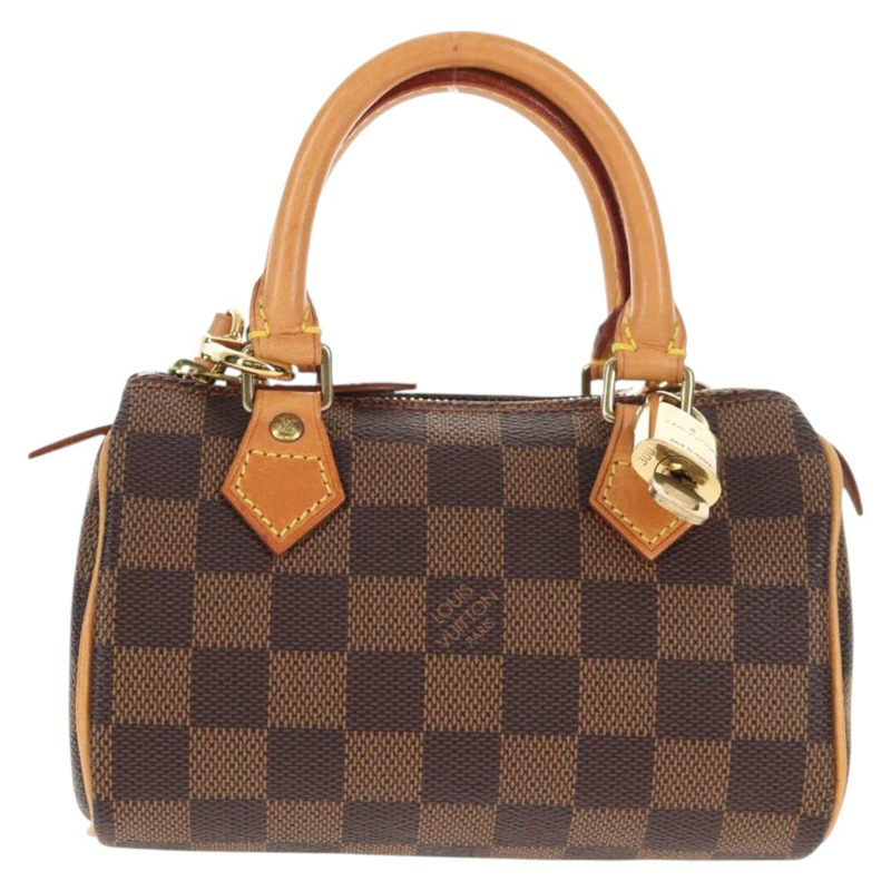 【日本直送】路易威登 Damier Ebene 迷你 Speedy 手提包 LV 正品 137150S-12
