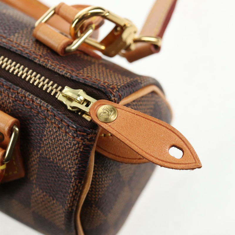 【日本直送】路易威登 Damier Ebene 迷你 Speedy 手提包 LV 正品 137150S-20
