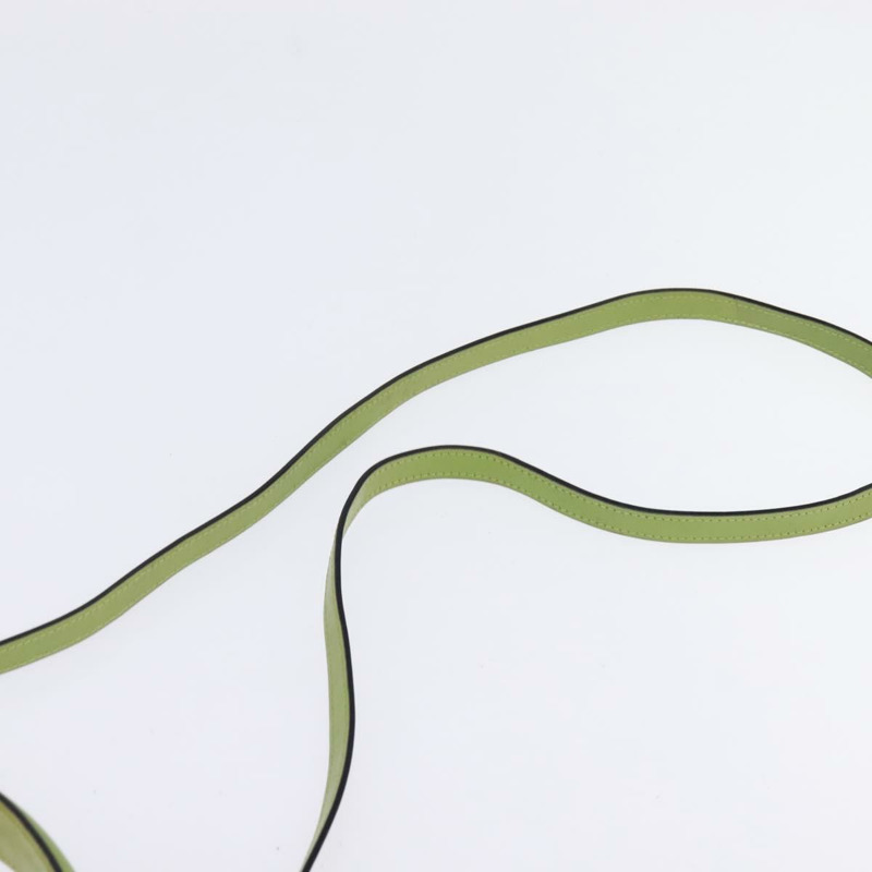 【日本直送】Salvatore Ferragamo Gancini 手提包 皮革 2way 綠金色 Auth 144432-14