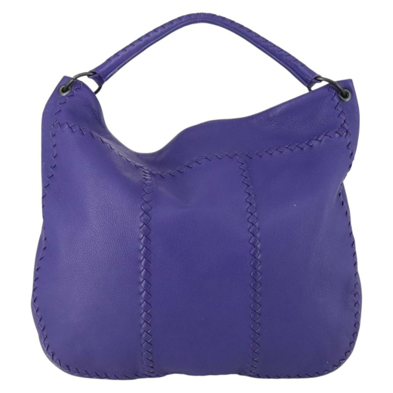 【日本直送】BOTTEGA VENETA INTRECCIATO 單肩包 皮革 紫色 正品 BA6187-1