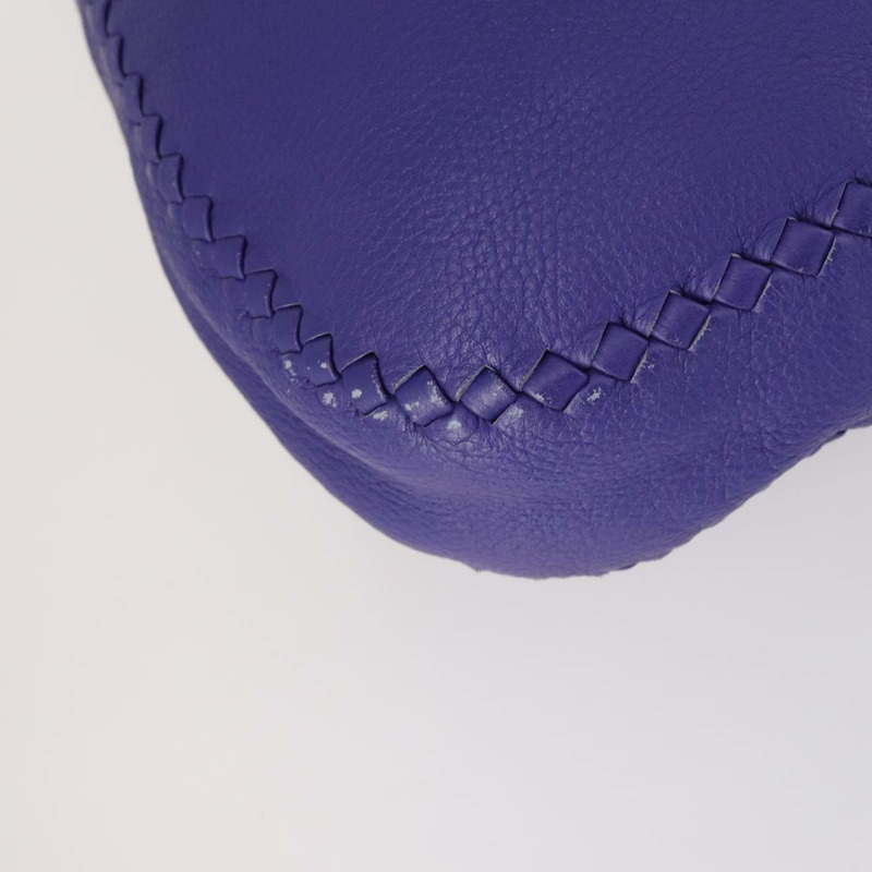 【日本直送】BOTTEGA VENETA INTRECCIATO 單肩包 皮革 紫色 正品 BA6187-13
