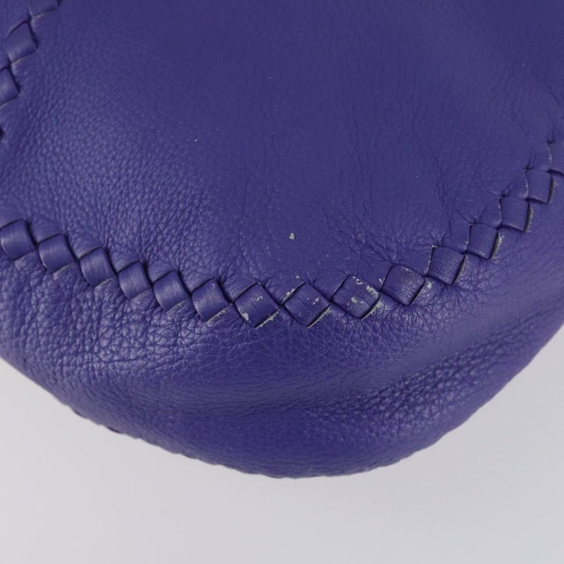 【日本直送】BOTTEGA VENETA INTRECCIATO 單肩包 皮革 紫色 正品 BA6187-14