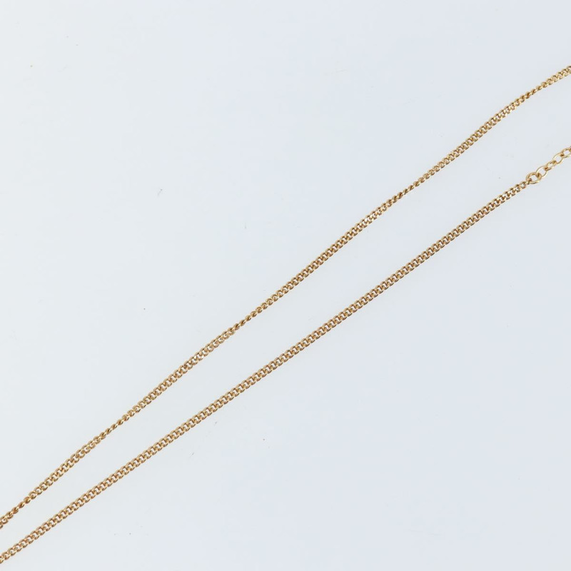 【日本直送】Christian Dior 項鍊 金屬 金 Auth 142059-4