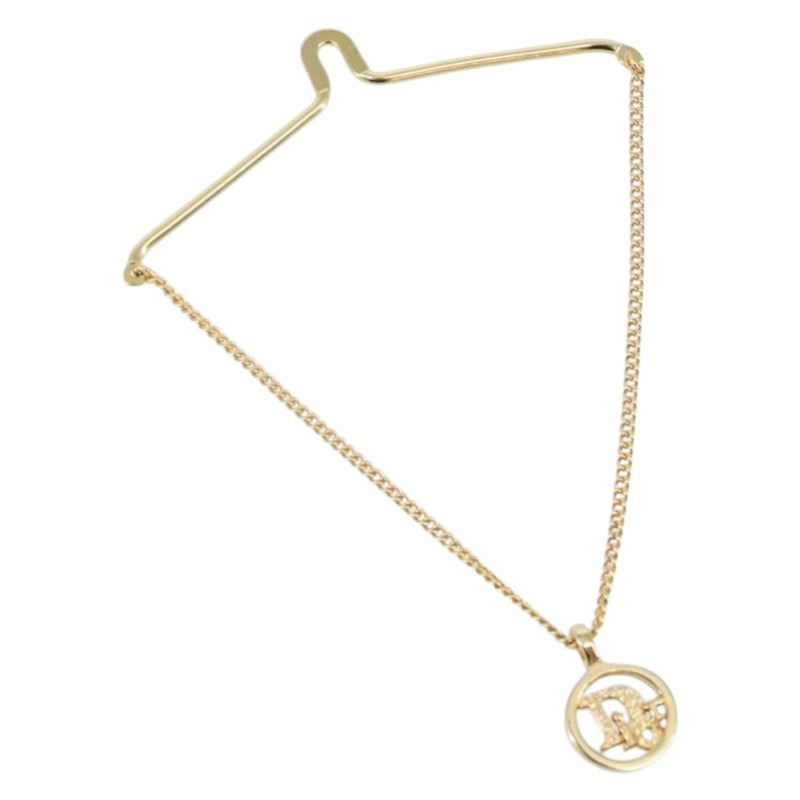 【日本直送】Christian Dior 領帶鏈 金屬 金 Auth 142066-0