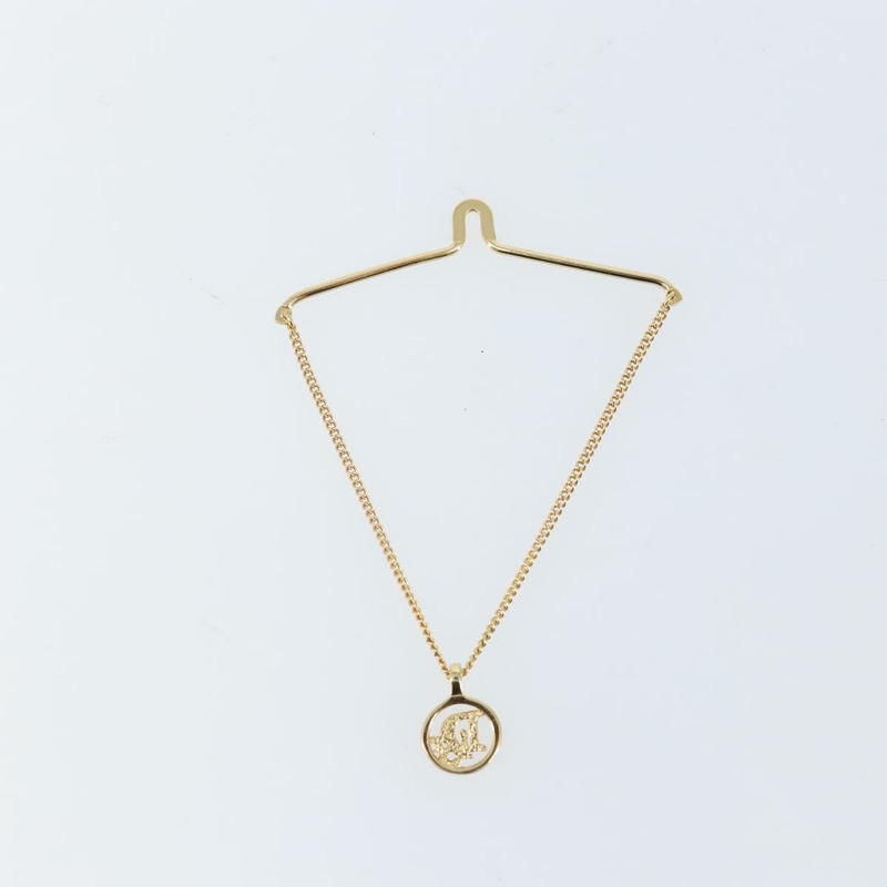 【日本直送】Christian Dior 領帶鏈 金屬 金 Auth 142066-5