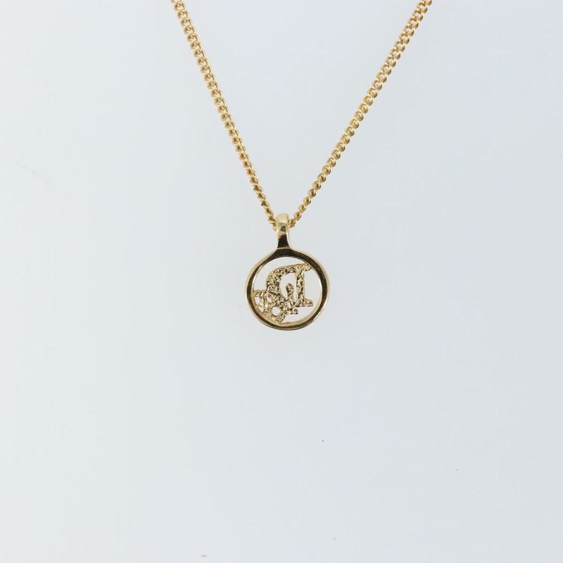 【日本直送】Christian Dior 領帶鏈 金屬 金 Auth 142066-8