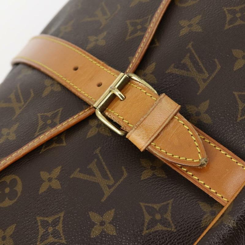 【日本直送】路易威登 Monogram Saumur 35 肩背包 M42254 LV Auth 142511-19