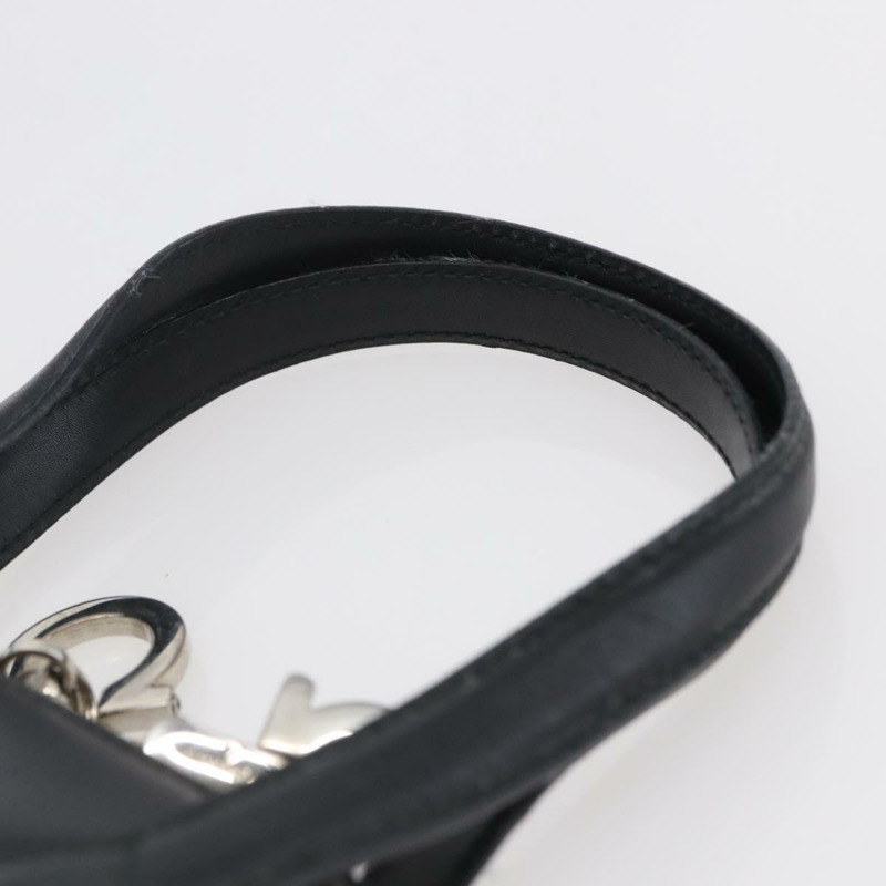 【日本直送】Salvatore Ferragamo Gancini 手提包 皮革 黑色 銀色 正品 135346-13