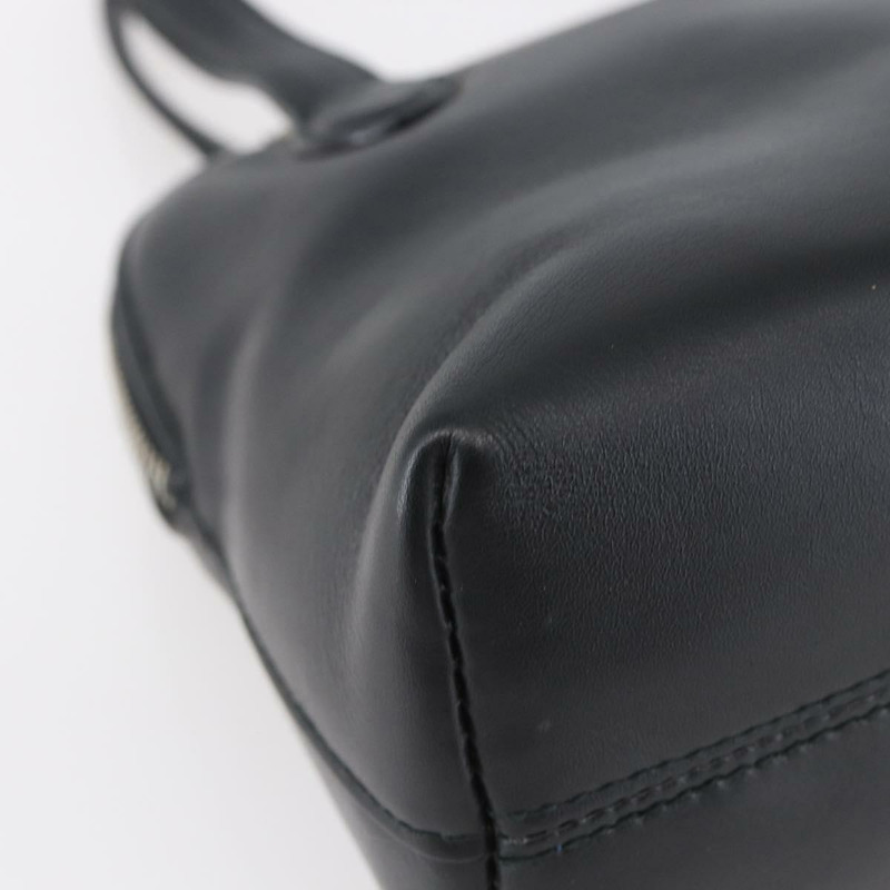 【日本直送】Salvatore Ferragamo Gancini 手提包 皮革 黑色 銀色 正品 135346-14