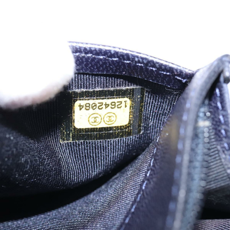 【日本直送】香奈兒 (CHANEL) Matelasse COCO Mark 長款皮夾,黑色皮革,CC 標誌,正品編號 144624-11