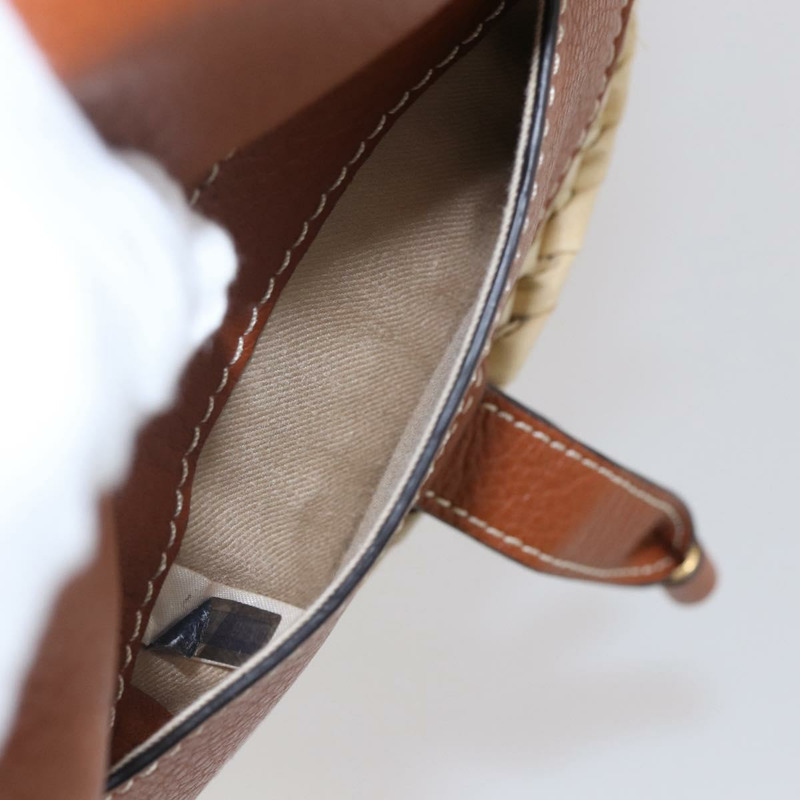 【日本直送】Chloe Mercy 托特包 拉菲草皮革 米棕色 正品 144547A-19