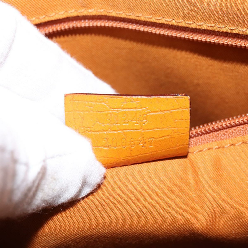 【日本直送】GUCCI GG Supreme 手提包 PVC 皮革 米色 銀色 91249 正品 144530-11