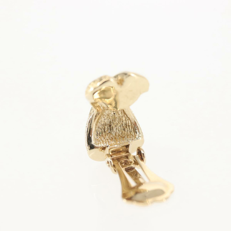 【日本直送】Christian Dior 耳環 金屬 金 Auth 144696-4